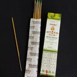 Incenso Indiano GOLOKA AYURVEDIC – Sete Ervas