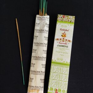 Incenso Indiano GOLOKA AYURVEDIC – Jasmine