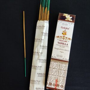 Incenso Indiano GOLOKA AYURVEDIC – Vanilla