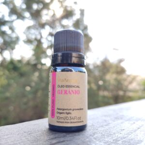 Óleo Essencial Gerânio 10ml Via Aroma