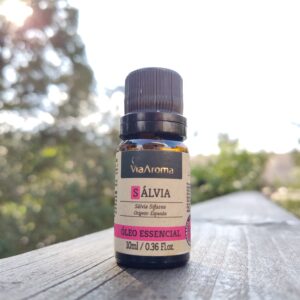 Óleo Essencial Sálvia 10ml Via Aroma