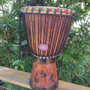 Djembe Tambor Africano de Madeira