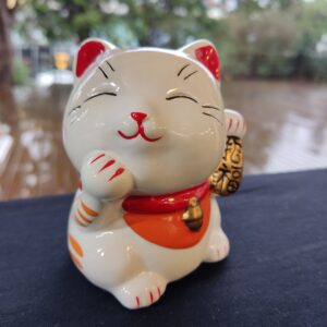 Maneki Neko Cofre Gato da Sorte 9,5cm