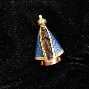 Estátua em Metal – Nossa Senhora Aparecida 5cm