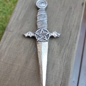 Punhal Athame Olho da Proteção 14cm