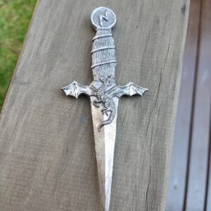 Punhal Athame Olho da Proteção 14cm