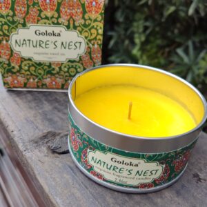 Vela Aromática Indiana Goloka Vegano Nature´s Nest