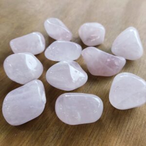 Pedra Rolada Quartzo Rosa – Unidade