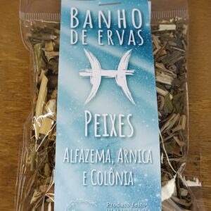 Banho de ervas Signos Artesanal 20g Peixes