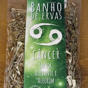 Banho de ervas Signos Artesanal 20g Câncer