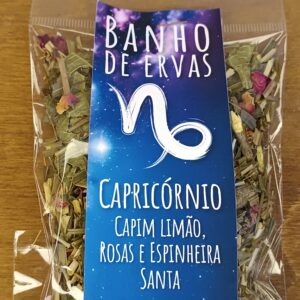 Banho de ervas Signos Artesanal 20g Capricórnio