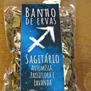 Banho de ervas Signos Artesanal 20g Sagitário