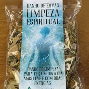 Banho de ervas Artesanal 20g Limpeza Espiritual