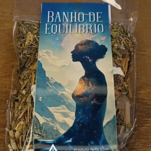 Banho de ervas Artesanal 20g Equilíbrio