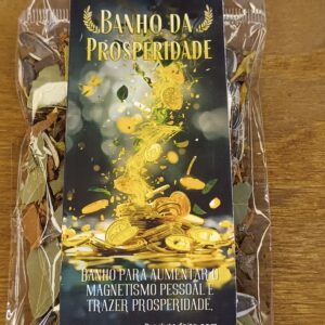 Banho de ervas Artesanal 20g Prosperidade