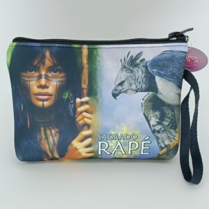 Bolsa para Rapé Modelo Harpia Cinza – Linha Xamânica