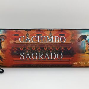 Bolsa para Cachimbo Modelo Águia Vermelha- Linha Xamânica