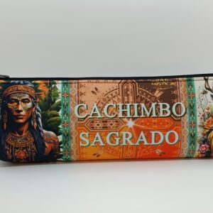 Bolsa para Cachimbo Modelo Cervo Laranja- Linha Xamânica