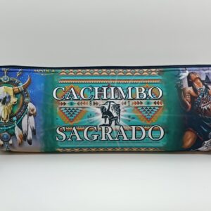 Bolsa para Cachimbo Modelo Guerreiro Verde – Linha Xamânica