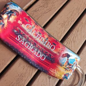 Bolsa Para Cachimbo Xamânico Vermelho Águia