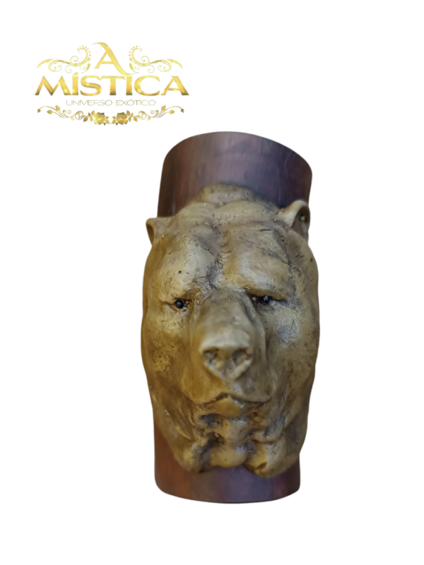 Cachimbo Xamânico Animal de Poder Urso - Image 3