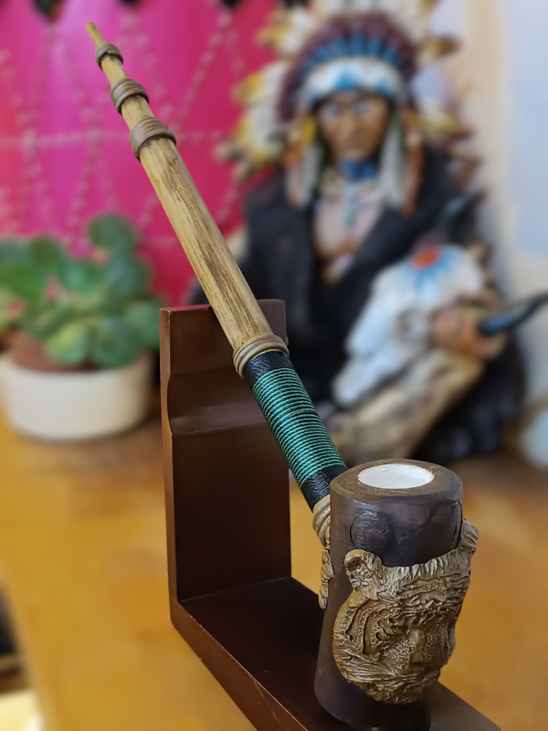 Cachimbo Xamânico Animal de Poder Tigre - Image 2