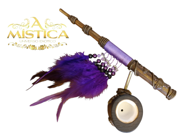 Cachimbo Xamânico Animal de Poder Borboleta - Image 3