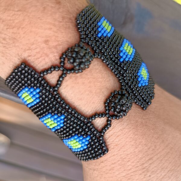 Pulseira étnica de miçangas Maia - Image 3