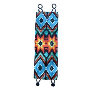 Pulseira De Miçangas Peruana Arte Indígena Unissex Mod 8