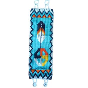 Pulseira De Miçangas Peruana Arte Indígena Unissex Mod 10