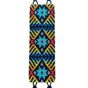 Pulseira De Miçangas Peruana Arte Indígena Unissex Mod 2