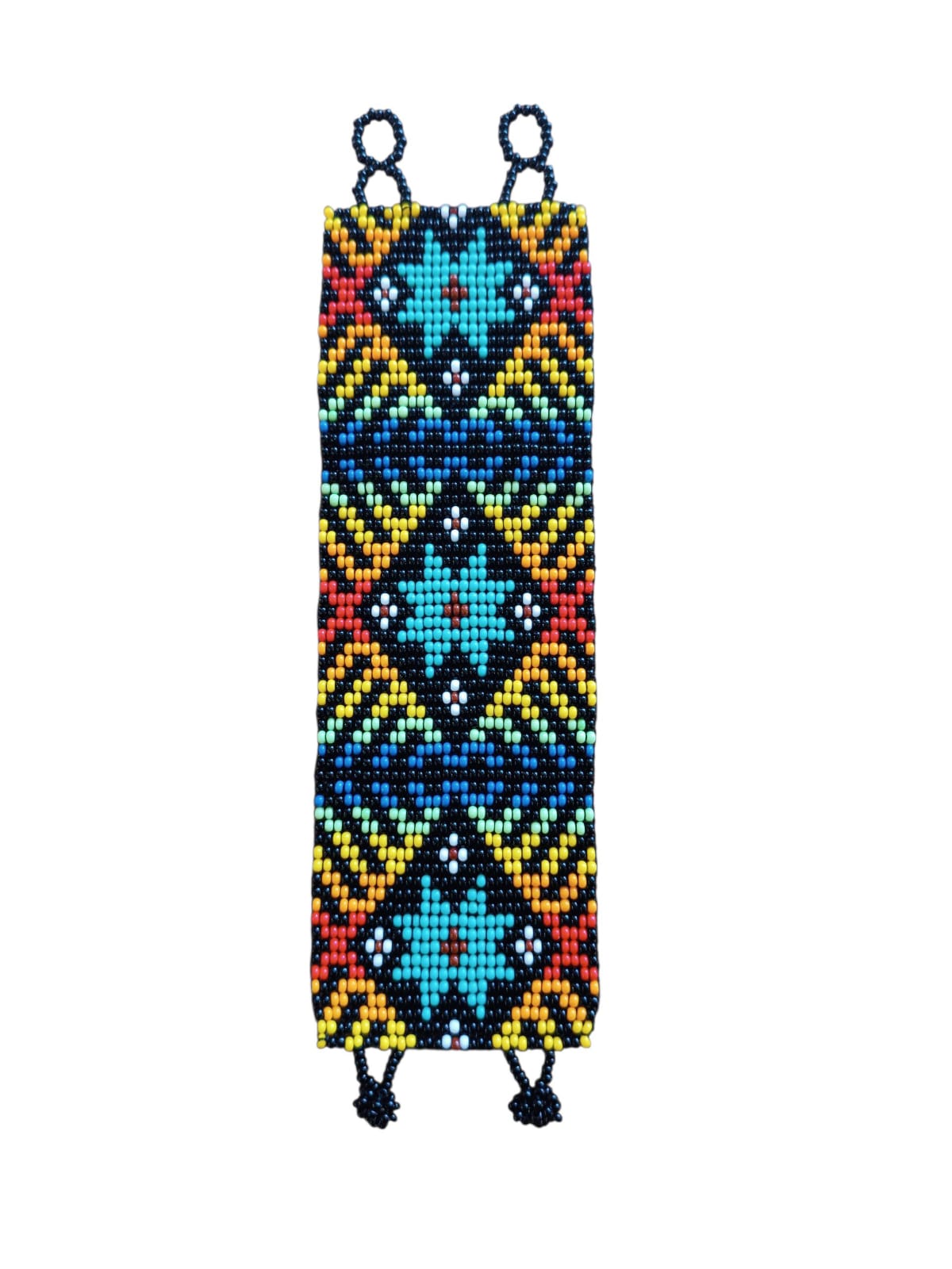 Pulseira De Miçangas Peruana Arte Indígena Unissex Mod 2