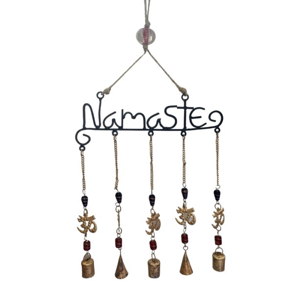 Sino Indiano Preto/Dourado Namastê 60Cm