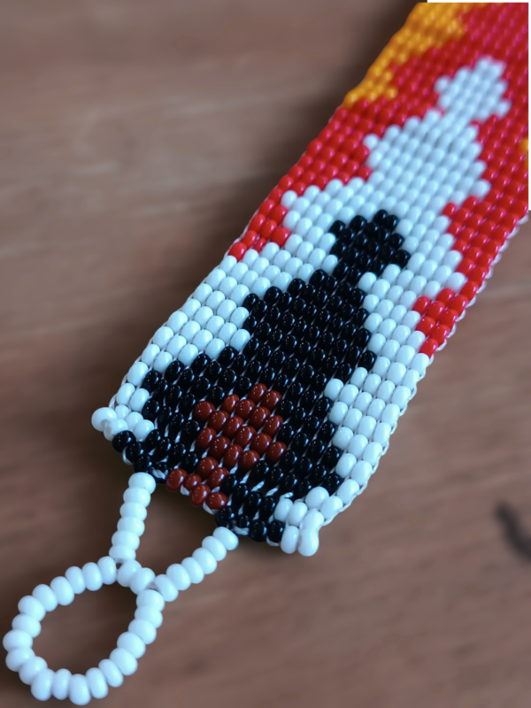 Pulseira étnica de miçangas Ondas - Image 3