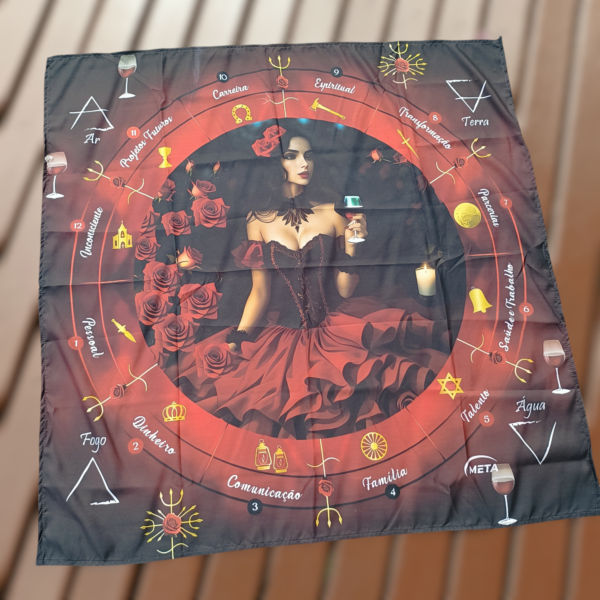 Toalha para Tarot Pomba Gira - Image 2