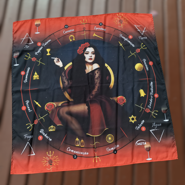 Toalha para Tarot Pomba Gira - Image 2