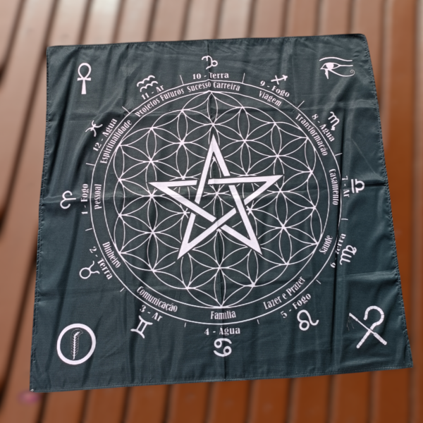 Toalha para Tarot Pentagrama - Image 2