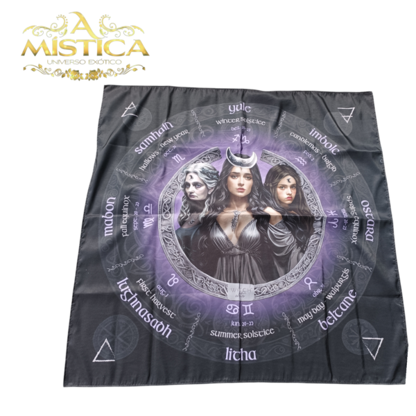 Toalha para Tarot Bruxas