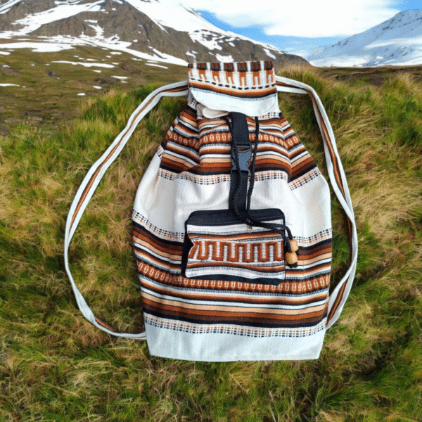 Bolsa Mochila Peruana com bolso lateral - Image 2