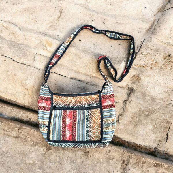 Bolsa Peruana Transversal com bolso lateral - Image 2