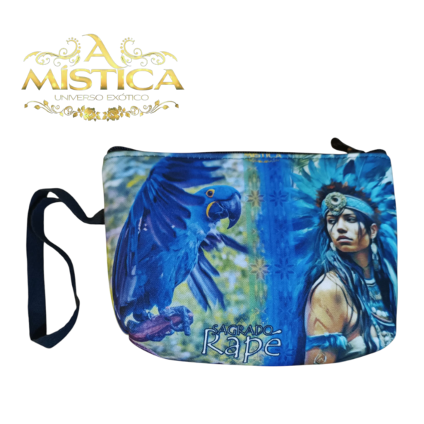 Bolsa para Rapé Modelo Arara- Linha Xamânica
