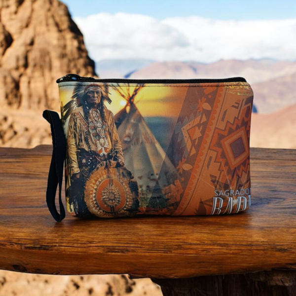 Bolsa para Rapé Modelo Xamã Laranja- Linha Xamânica - Image 2