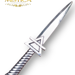 Punhal Alquimista Athame Elemento Ar (Prata) 17cm
