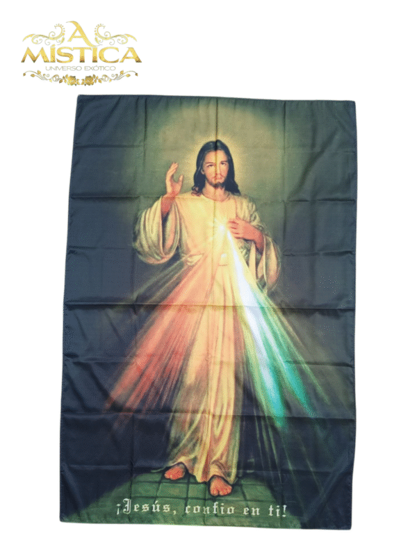 Pano Tapeçaria de Parede Jesus Raios