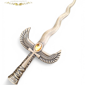 Punhal Athame Egípcio  21cm Ouro Velho