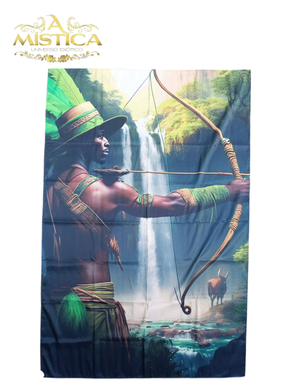 Pano Tapeçaria de Parede Oxóssi