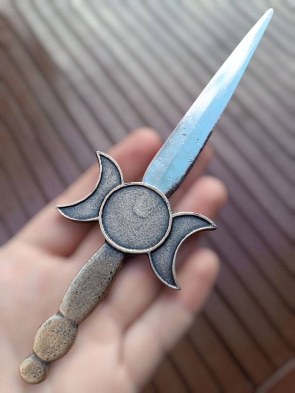 Punhal Athame Triluna 21cm - Image 3