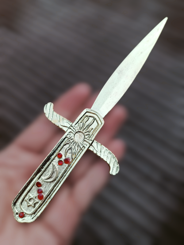 Punhal Cigano 20cm Dourado - Image 3