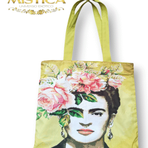 Bolsa de tecido Frida Amarelo Limão