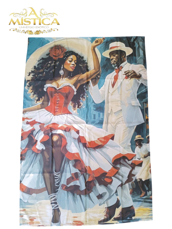 Pano Tapeçaria de Parede Casal Malandro